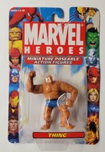 Marvel Heroes Fantastic Four Thing (2005) Toy Biz Poseable 2.5 Inch Figure - £11.86 GBP