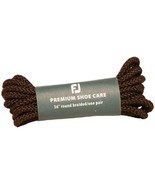 FootJoy 36&quot; BROWN rOund Braided Cord style Golf Shoe Laces for 4 5 Eyele... - $33.21 CAD