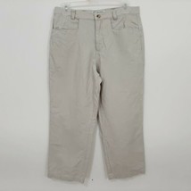 Columbia Sportswear Women&#39;s Capri Pant Size 8 Beige QF13 - £7.40 GBP