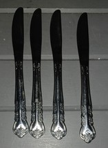 Stanley Roberts Rogers Co Korea DELIGHT Stainless Flatware 4 Dinner Kniv... - $15.00