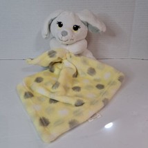 Little Beginnings Puppy Dog Plush White Yellow Gray Baby Security Blanket Lovey - £5.88 GBP