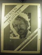 1975 Gordon Lightfoot Cold on the Shoulder Album Advertisement - £14.29 GBP