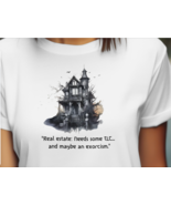 Halloween Haunted House T-Shirt – Funny Horror Graphic Tee – 100% Cotton... - €16,09 EUR+