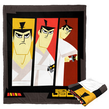 Cartoon Network&#39;s Samurai Jack Silk Touch Throw Blanket, 50&quot; x 60&quot;, Jack Panels( - £48.80 GBP