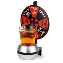 Wheel Of Shots Drinking Game Black - £19.94 GBP