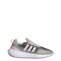 adidas Women&#39;s Swift Run 22 Sneaker GV7979 Cream White/Clear Pink/Vivid Pink - £35.18 GBP