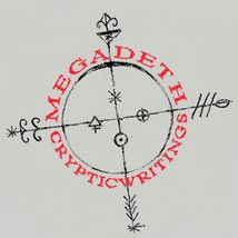 Megadeth Cryptic Writings Banner Huge 4X4 Ft Fabric Poster Flag Album Cover Art - £17.17 GBP