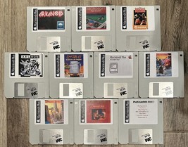 Vintage Apple Macintosh Classic Plus Game Pack 1 On New 800K Double Dens... - $39.99