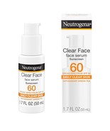 Neutrogena Clear Face Serum Sunscreen with Green Tea, Broad Spectrum SPF... - $263.24 MXN