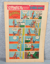 Rutland Herald &amp; Sunday Comics Oct 10 1982 Magazine Size Color Comics /Games - $8.59