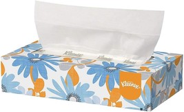 Kleenex 21606BX White Facial Tissue, 2-Ply, White, Pop-Up Box (Box of 125 Tissue - £15.17 GBP