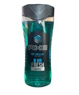 AXE Ice Chillin’ 8 Hr Fresh Ice Mint &amp; Lemon Scent Body Wash 16 Fl Oz New - $21.77