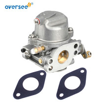 Oversee Carburetor 68D-14301-13 &amp; Gasket For 4T 4-5 HP YAMAHA Outboard 6... - £62.46 GBP