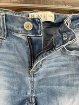 Mudd FLX Stretch Jeans Size 5 Skinny Blue Denim Jegging Distressed Legging - £6.06 GBP