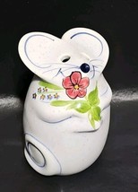 Vintage 1970s Mouse Parmesan Cheese Shaker by Nelson S Gustin California... - $15.83