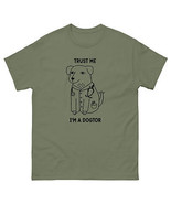Unisex t shirt trust me I&#39;m a dogtor pet lover dog animal vet gift givin... - $28.46 CAD+