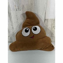 Six Flags Poop Emoji Stuffed Toy Plushie READ - £8.71 GBP