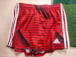 Adidas Sublimation 20 Womens Soccer Shorts Red/Black Size Small FI6180 - $14.25