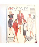Vintage Sewing Pattern McCalls #4703 Jacket and Dress - £3.88 GBP