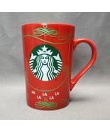 Starbucks 2020 Christmas Coffee Mug Cup FA LA LA LA LA Mermaid Holiday 1... - £8.52 GBP