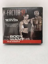 X-Factor: ST Weider - The Body You Want In 8 Weeks 12-Disc DVD Set Compl... - £10.12 GBP