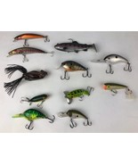 Heddon Tiny Torpedo Bullfrog , 1 7/8-Inch) + 10 More Great Lures Tackle ... - $38.00 CAD