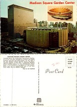 New York Madison Square Garden Center VTG Postcard - £7.36 GBP