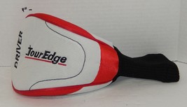 Tour Edge Drive Club Head Cover Red Black - $15.69