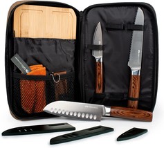 Gsi Outdoors, Rakau Gourmet 3-Piece Camping Knife Set With Stainless Steel - £82.86 GBP