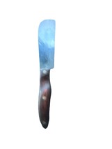 Cutco #68 Cheese Charcuterie Knife Spreader Brown Swirl Ergo Shaped Hand... - $16.04