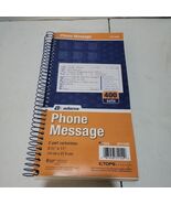 Adams Wirebound Telephone Message Book, 5-1/4 x 11, 2-Part Carbonless, 4... - $2.95