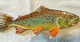 &quot; Cutthroat Trout&quot;, New body Style--13 Inch ,*2021* Right Face, Ready to Ship!! - £25.32 GBP