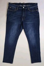 Lucky Brand Jean Athletic 410 Slim Mens 36x32 Stretch Denim Blue Measured 38x32 - $20.27