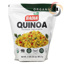 6x Bags Badia Organic Quinoa | 2lbs | Gluten Free &amp; Kosher | Fast Shipping - $87.00