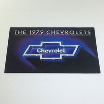 Vintage The 1979 Chevrolet Monte Carlo 2-Door Hardtop Sedan Car Catalog Brochure - £8.32 GBP