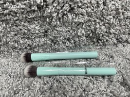 Tarte Hydrocealer Concealer Blue Beauty Make Up Brush Set Of 2 - £8.25 GBP