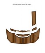 2012 Regal 24 Swim Platform Pad Boat EVA Foam Teak Deck Flooring Mat SeaDek - $545.71 CAD