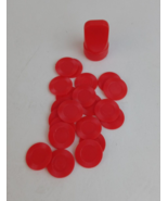 1991 Showdown Yahtzee replacement pieces Red chips 1 token - £3.82 GBP