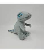 2022 Just Play Jurassic World 10” Plush Tyrannosaurus Rex BLUE toy - $11.87