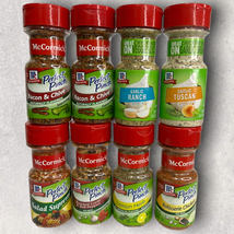 8 x McCormick Spices DISCONTINUED Lemon Herb Bacon Chive Roasted Garlic Tuscan - £64.28 GBP