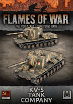 Flames of War - KV-5 Tank Company SBX83 - £45.42 GBP