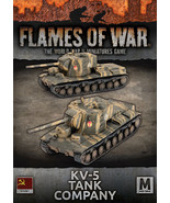 Flames of War - KV-5 Tank Company SBX83 - £44.81 GBP