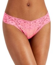 allbrand365 designer Womens Intimate Lace Thong Underwear,Foxy Pink Size XL - £12.18 GBP