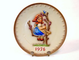 &quot;Apple Tree Girl&quot; ~ MJ Hummel 1976 Collector Plate ~ Goebel 6th Annual #JS-15 - £15.49 GBP