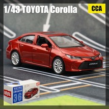 1/43 Toyota Corolla Toy Car Diecast Metal 1:43 Miniature Model Pull Back... - £9.70 GBP