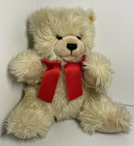 Steiff Teddy Bear Ear Tag Plush Jointed Stuffed Animal 15 Inches - £22.01 GBP