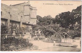France Postcard Avignon Le Square Saint Martial - $2.16
