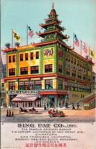 Sing Fat Co. INC. The Famous Oriental Bazaar Chinatown CA Postcard PC56 - £3.92 GBP