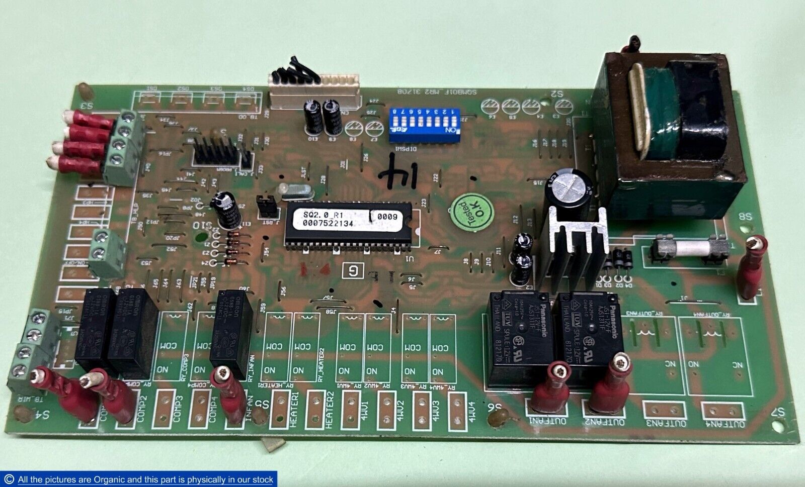 Daikin SQMB01F_MR2 31708 Multi Zone Chiller Control Board SQ2.0_R1 SQMB0... - $1,286.01