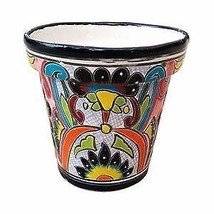 Avera Home Goods 185559 10 in. Cono Hand Painted Planter, Pack of 4 - £180.24 GBP